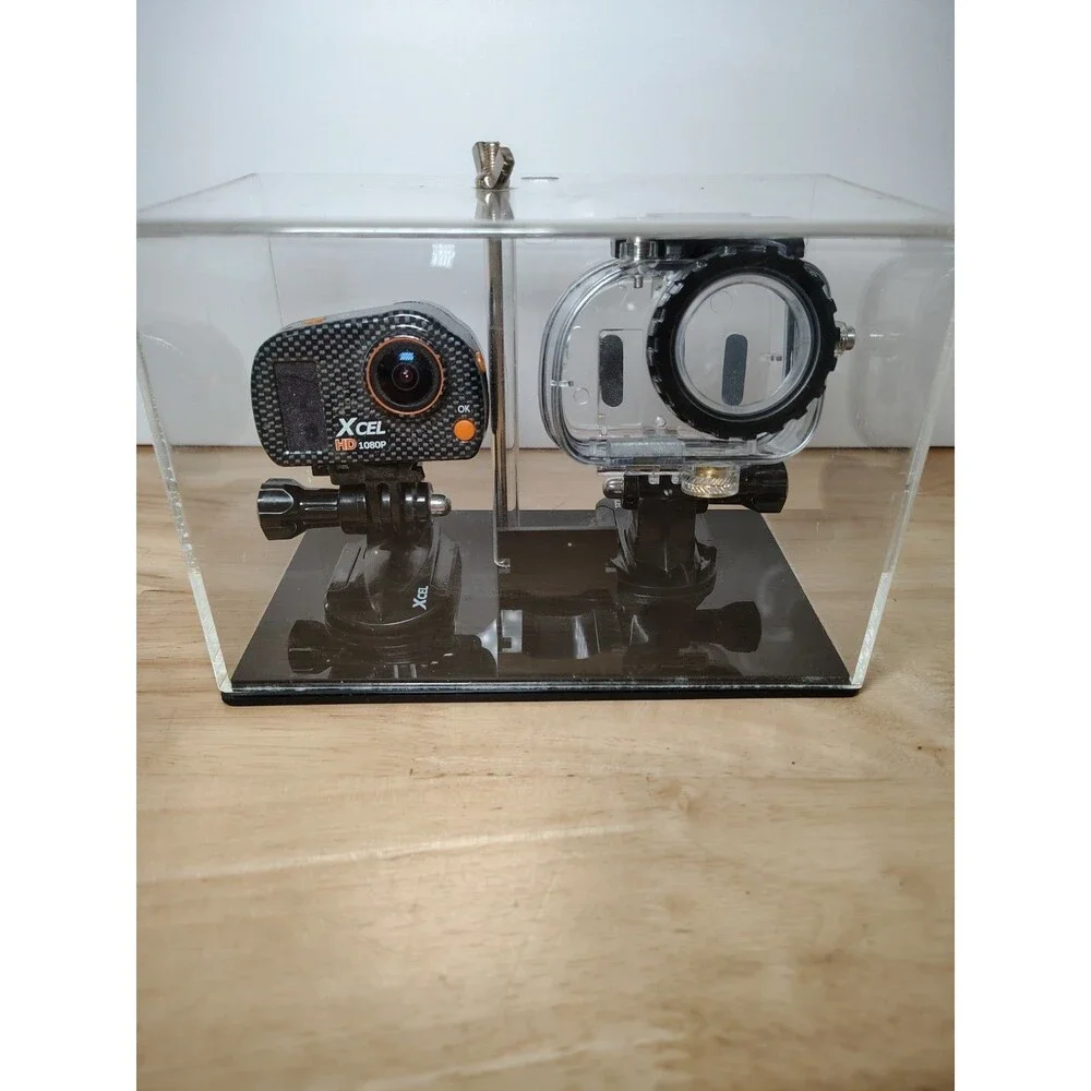 Xcel 1080 HD Carbon Sport Action Camera with Waterproof Housing With Mount